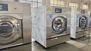 Lave-linge industriel de 50 kg, laveuse commerciale pour hôtel, textile, lavage de vêtements, <span class=keywords><strong>teinture</strong></span>, prix d'usine - Product Image 5