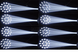 2x150W kép đầu dẫn chùm di chuyển đầu giai đoạn ánh sáng với vòng dẫn, DMX512 kiểm soát cho DJ, đám cưới, buổi hòa nhạc, câu lạc bộ đêm - Product Image 5