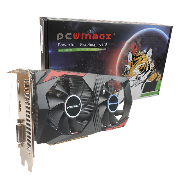 GeForce GTX 1050 Ti 4GB GDDR5 128-bit Gaming Graphics Card, No Extra Power for 1080P Desktop Gaming PC