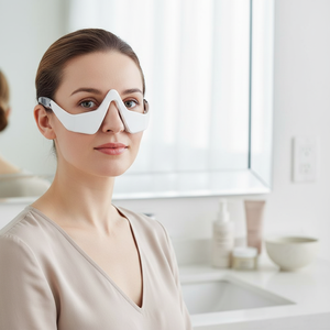 Appareil de massage oculaire chauffant <span class=keywords><strong>à</strong></span> micro-courant 2026 le plus vendu pour soulager les cernes, les poches sous les yeux et la fatigue - Product Image 1