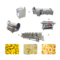 Volautomatische Bananenchips Maken Plant Weegbree Poedermolen Weegbree Poeder Maken Machine Productielijn