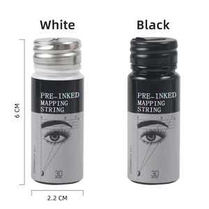 Kit de suministros de Microblading para medir cejas, marcador de cejas con etiqueta privada preentintada de 30M - Product Image 6