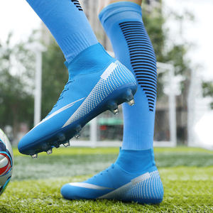 2023 haut haut et bas haut 35-47 grande <span class=keywords><strong>taille</strong></span> chaussures <span class=keywords><strong>de</strong></span> Football en plein air chaussures d'entraînement <span class=keywords><strong>de</strong></span> Football sport confortable élastique chaussures <span class=keywords><strong>de</strong></span> Football - Product Image 2