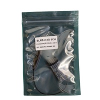 Récepteur de drone DIY ELRS 2,4 GHz 5 canaux 2400RX-PWMP pour avions RC à voilure fixe et drones UAV, en plastique