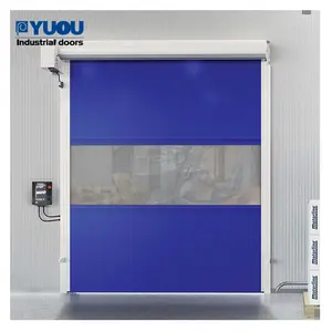 Cheap Soft Curtain Automatic Rolling Clean Room Fast Roll Up Door