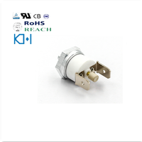 Thermostat bimétallique KSD301 à réinitialisation manuelle et automatique, interrupteur de contrôle de température à action rapide, type NC NO, protecteur thermique – Fournisseur