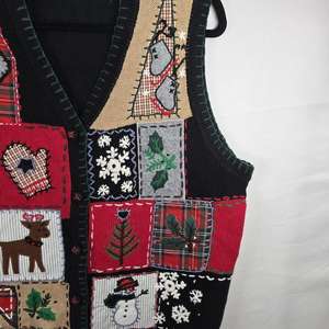 Gilet de Noël en tricot personnalisé de qualité supérieure Gilet en tricot festif sur le thème du <span class=keywords><strong>renne</strong></span> <span class=keywords><strong>Pull</strong></span> cardigan tendance à motif de <span class=keywords><strong>renne</strong></span> - Product Image 3