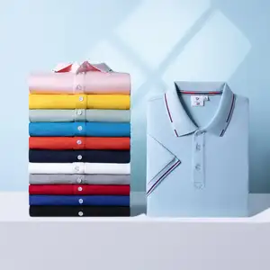 Oem Men's Collar Slim Fit T Shirt Simple Comfortable Blank Logo Polo Pocket T-shirt
