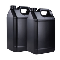 UMETASS Vente en gros de bidons carrés de 5 L en HDPE recyclables, écologiques, pour l'huile, le jerrycan, le contenant d'eau en plastique, qualité alimentaire