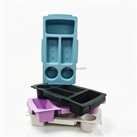 Support de plateau avec porte-gobelet pour sac de plage XL, support de téléphone et porte-boissons compatible avec les bouteilles de 40 oz, organisateur de dessus de sac de plage