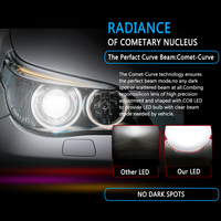 Faros Delanteros LED para Automóvil PLIHAS C6, 36 W, 8000 LM, Bombillas COB para Faros Delanteros de Automóvil H1/H3/H4/H7/H11/880/9004-9007, Luces Antiniebla, CC 12-24 V