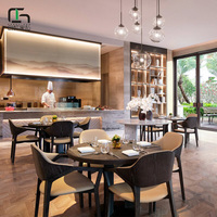 Ensemble de meubles de Restaurant, chaise et Table modernes, personnalisé, Oem, nouveau,