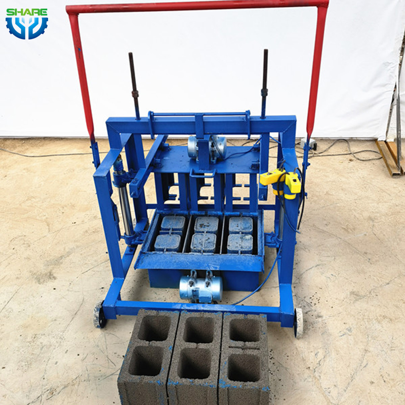 Автоматическое формование полых ручных блоков для продажи прайс-лист машины для производства бетонных блоков цементного кирпича