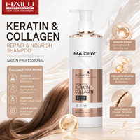 Pack de produits capillaires nourrissants à la biotine, kératine et collagène : Shampoing et après-shampoing