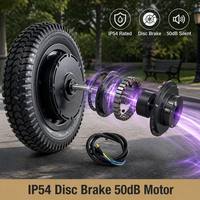 Moteur BLDC à moyeu ANGYANG L300 100NM robuste 500W 800W 1200W pour fauteuil roulant électrique, scooter et vélo 24V 36V 48V