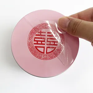 Hot bán tùy chỉnh nhiệt vàng chuyển Vinyl Sticker electroforming kim loại Nickel 3D Sticker