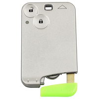Carte à distance 2 boutons pour Renault Laguna Espace 433Mhz PCF7947 Chip avec lame de clé non coupée