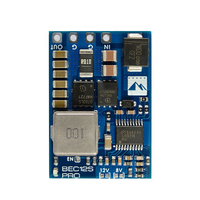 Régulateur de tension Matek BEC12S-PRO 9-55V vers 5V/8V/12V 5A, module d'alimentation BEC avec récupération automatique en cas de surintensité pour accessoires de drones RC FPV