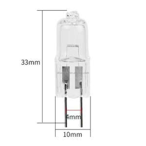 Berserk 24V rõ ràng viên nang 2 Pin G4 bóng đèn halogen 10W 20W 35W thủy tinh thạch anh tùy chỉnh - Product Image 2