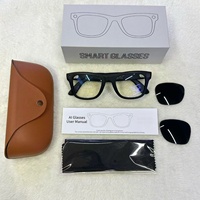 Lunettes Intelligentes MT5 Ultra 1200P avec Caméra IMX219, Traduction IA en Temps Réel, Musique pour Appels, avec Étui de Recharge