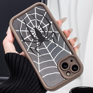 เคสโทรศัพท์ซิลิโคนลายการ์ตูนสไปเดอร์ซูเปอร์ฮีโร่ ป้องกันการตก พร้อมโลโก้<span class=keywords><strong>รูป</strong></span>ภาพสั่งทำ สำหรับ iPhone 16 15 14 13 12 <span class=keywords><strong>11</strong></span> Pro Max - Product Image 6