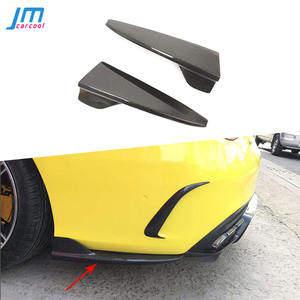 De fibra de carbono tope posterior labio difusor divisores para <span class=keywords><strong>Mercedes</strong></span>-<span class=keywords><strong>Benz</strong></span> Clase C W205 C205 C200 C250 <span class=keywords><strong>C300</strong></span> C63 AMG deporte 2015 - <span class=keywords><strong>2019</strong></span> - Product Image 1