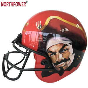 Casques de football personnalisés avec votre logo Protection inégalée Style haute performance pour les athlètes - Product Image 2