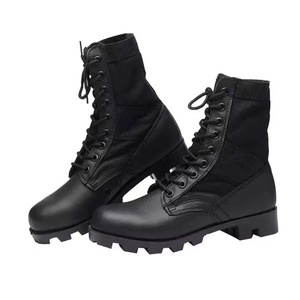 รองเท้าบูท TSB910 รุ่นปรับแต่งพิเศษ คุณภาพสูง พื้นรองเท้าขึ้นรูปโดยตรง DMS สีดำเขียว ลายป่าปานามา - Product Image 6