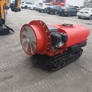 Pulvérisateur à chenilles à essence télécommandé <span class=keywords><strong>pour</strong></span> l'agriculture, les vergers et les arbres, réservoir d'eau de 400 L - Product Image 3