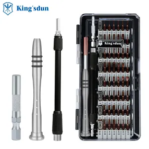 60 In 1 Interchange-Staat Telefoon Reparatie Onderhoud Gereedschap Kit Beste Magnetische Schroevendraaier Printplaat Reparatie Tool Set