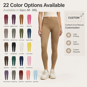 Leggings Yoga Donna Effetto Nudo Solleva-Glutei Traspiranti Elasticizzati <span class=keywords><strong>Taglie</strong></span> Forti per Sport e Fitness - Product Image 6