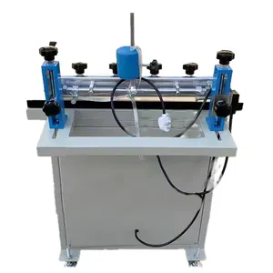 Manual Screen Printing Machine For T-Shirt Clothes Flat Product Bottle High Quality Plane Silk Screen Ribbon Printing Machine
