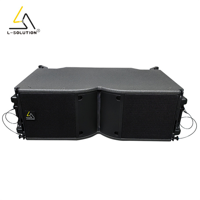 K208 Two Way Neodymium Line Array Speakers 8 Inch Professional Passive 4-Channel 500W/2000W Output Hi-Res Audio Eco-Friendly