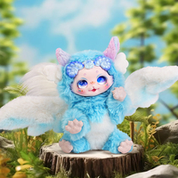 Dumia 17cm Lol Animal Movable Pond Plush Doll with Skeleton for Girls