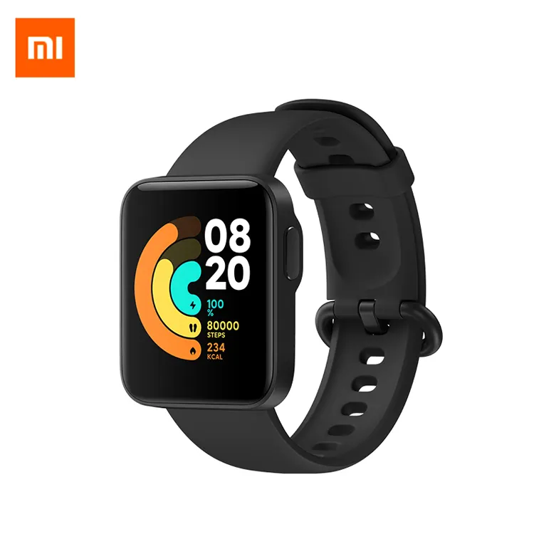 Gute Qualität Original Authentic Smart Device Elegante schwarze Xiaomi Mi Uhr für das Laufen im Freien