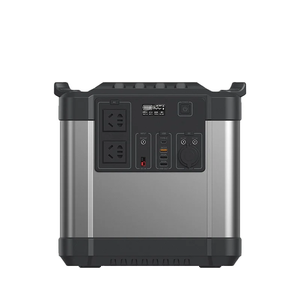 Centrale Électrique Portable 1000W 2000W, Générateur Solaire, Stockage d'Énergie, Alimentation, Batterie au Lithium, Grande Puissance pour l'Extérieur - Product Image 1