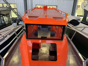 Phúc âm 7.5m đi bộ xung quanh nhôm thuyền đánh cá seaking dễ dàng Craft trung tâm cabin tàu tuần dương nhôm thuyền đánh cá CE giấy chứng nhận - Product Image 5