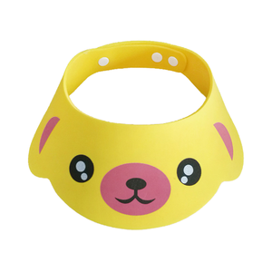 Nouveau <span class=keywords><strong>design</strong></span> de visière de bain, bonnet de <span class=keywords><strong>douche</strong></span> réglable pour bébé, protège les cheveux du shampoing, bouclier imperméable pour le lavage des cheveux - Product Image 1