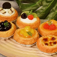 Gesimuleerde Eiertaart Model Pu Nep Broodcake Snack Eten Dessert Faux Model Diy Macau Portugeese Taartwinkel Decoratie Cadeausleutel