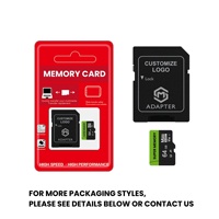 Elite-X U3 Clase 10 A1 V30 4K 64GB Ultra HD Tarjeta de memoria Micro TF tarjeta SD para teléfonos móviles cámaras drones grabadoras