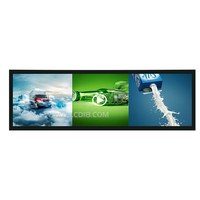Pantalla LCD de 28.6 Pulgadas para Exhibición en Estantes de Supermercado, con 400 Nits