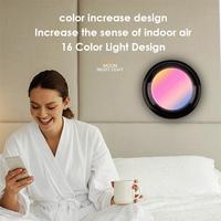 Lot de 4 mini-spots LED sans fil 3+1 avec télécommande, éclairage LED mince à changement de couleur pour armoire et surface