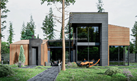 Maison modulaire flexible à 2 étages, cottage, 3 chambres, 3 salles de bain, résidence moderne préfabriquée, duplex, villa de luxe prête à l'emploi
