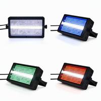 Lumière stroboscopique LED RGBW DMX-512 professionnelle, 12 LED haute puissance, éclairage de scène et de club