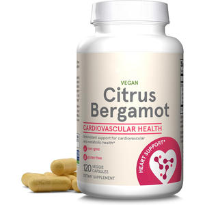 Complément de Bergamote Citrique 500mg 120 Capsules Végétales Soutien Antioxydant pour la Santé Cardiovasculaire et Métabolique - Product Image 6