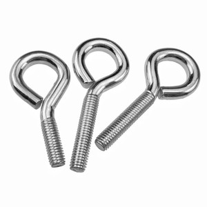 Boulons à œil en acier inoxydable Xinte M3 M4 M5 M6 M8 M10 à extrémité fermée avec crochets pour usage industriel - Product Image 2