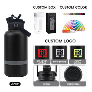 Bình nước cho thú cưng có logo tùy chỉnh 32oz, làm bằng thép không gỉ, hai lớp cách nhiệt, 3 trong 1, dành cho chó mèo - Product Image 5