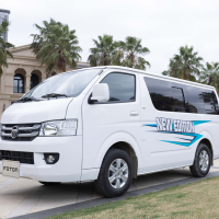 Bus de passagers diesel Foton Forland View G7/G9 4x2 15/16 places, mini-bus FOTON avec pièces de rechange