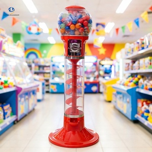 Máquina expendedora de chicles moderna de plástico con pista en espiral para zonas de atracciones en centros comerciales y supermercados - Product Image 3