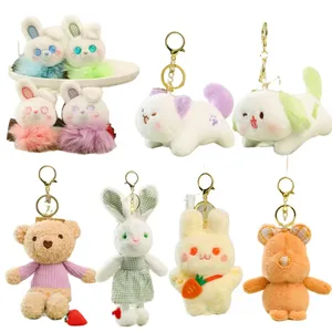 Yanxianv 10-18cm Supplier High-quality Hot Sale Custom Stuffed Animal Keychain Plush Soft Toy Keychain